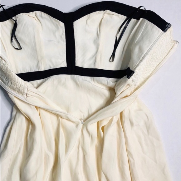 Parker Strapless White Dress, XS - Picture 7 of 8